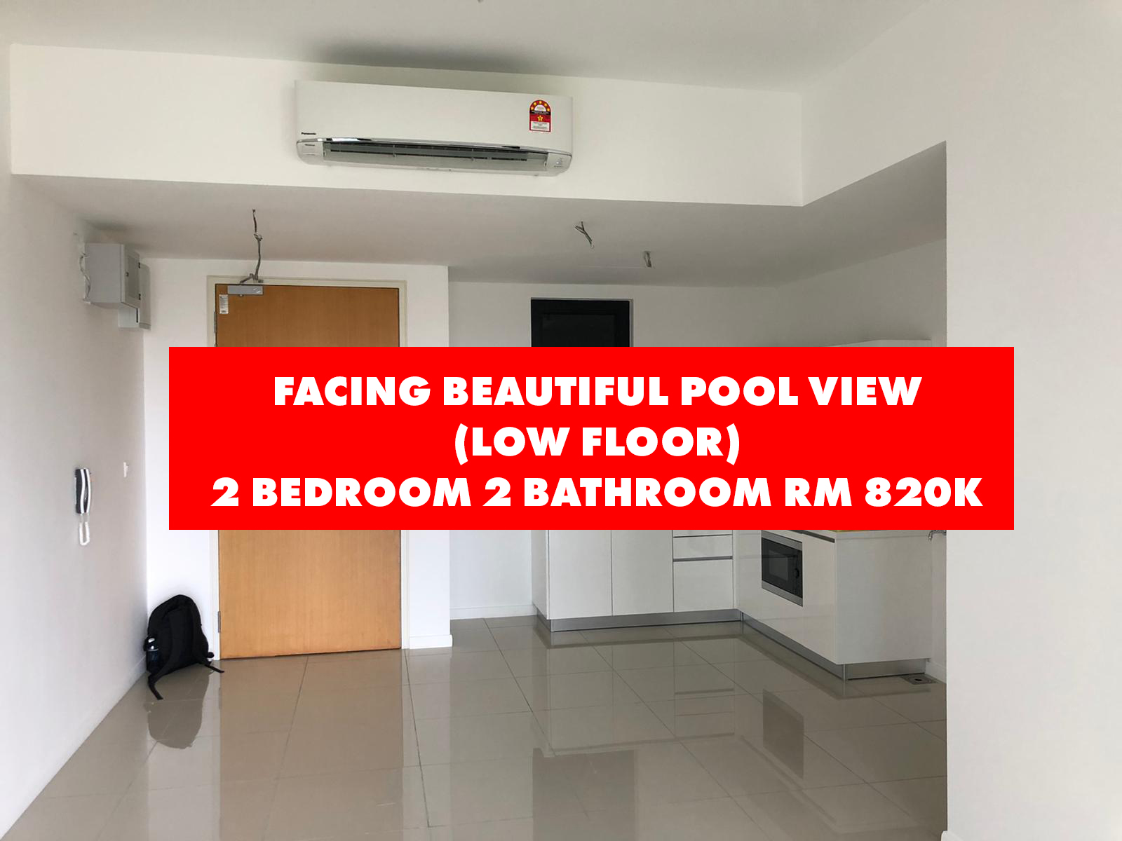 Novum, Bangsar South Kampung Kerinchi 823sqft Pool View Low Floor For Sale ID#08