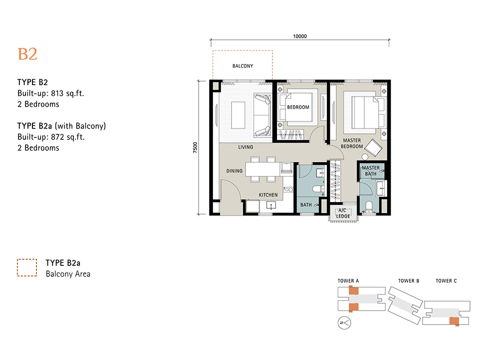 Novum, Bangsar South 872sqft Fully Furnished With Interior Design With Balcony For Sale ID#09